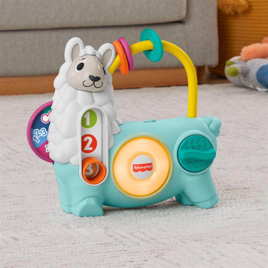 Fisher Price linkimals 123 activiteit lama + licht en geluid