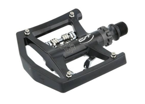 PEDALEN CONTEC 9 16 SPADE MTB TRAIL SPD EENZIJDIG ZWART
