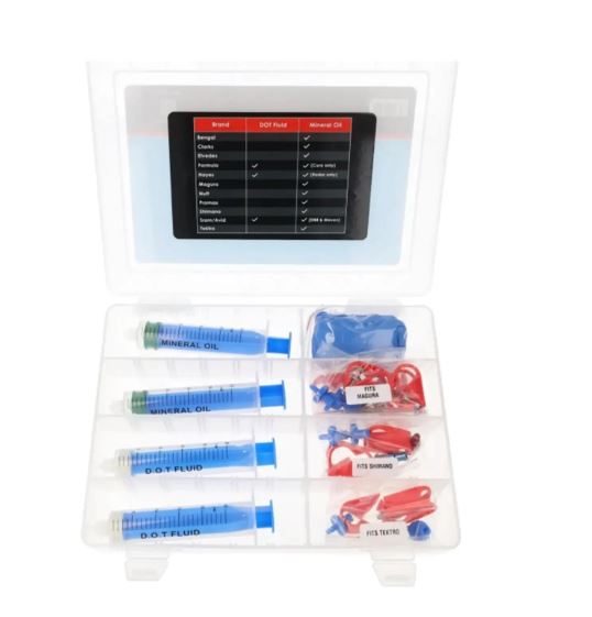 Elvedes Rem ond. hydro bleeding ontluchtings kit universeel tbv vervangen mineraal dot vloeistof