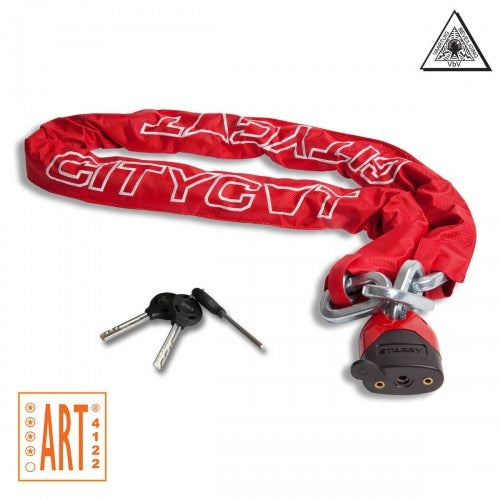 Citycat Slot ketting red chain 150cm art 4****