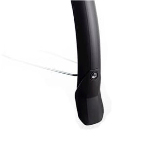 Eurofender lampo achterspartbord 58mm - 28 inch mat zwart