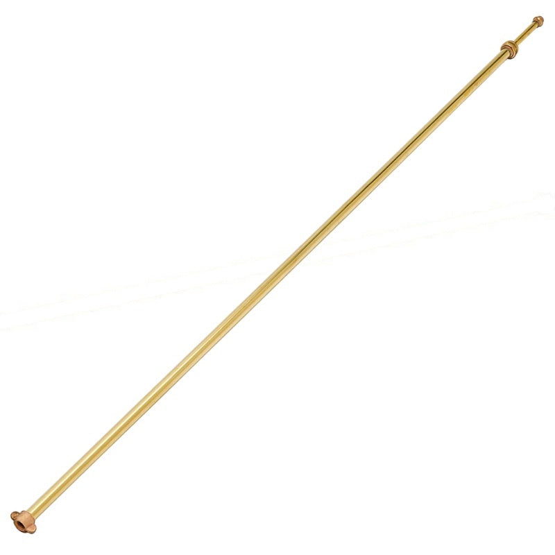 Gloria Producten telescopische verlengstok messing 100cm 200cm