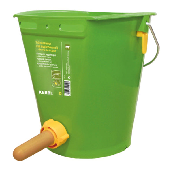 Kerbl Producten kalveremmer met hygiene ventiel plus speen