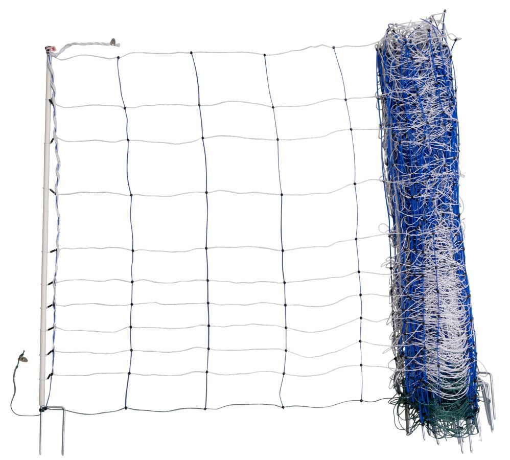 AKO Producten titannet 145 blauwwit 25m 145cm dubbele pen