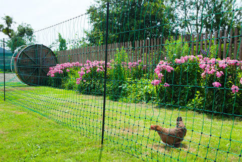 AKO Producten kippennet zonder stroom 106cm 25m dubbele pen groen