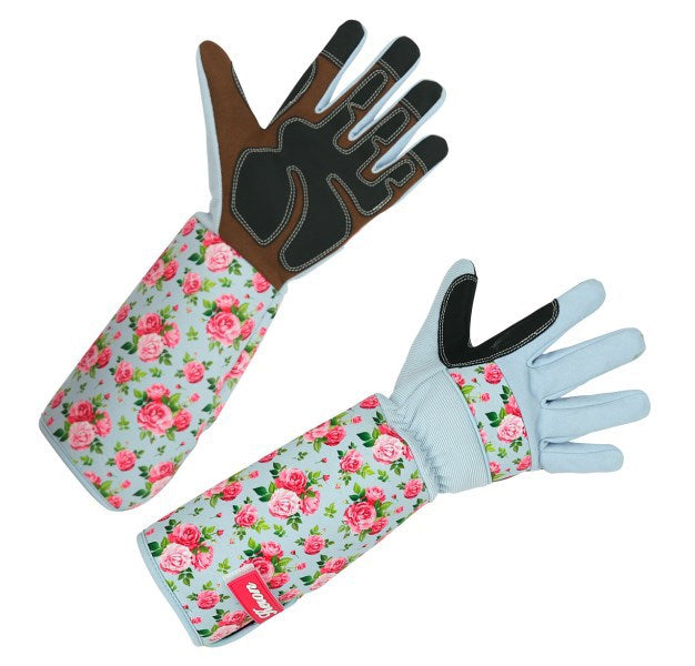 Keron Producten rozen brandnetelhandschoen mt8m rosegarden lange manchet