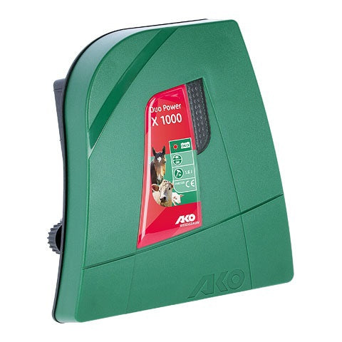 AKO Producten duo power x1000 combi schrikdraadapparaat 230v12v