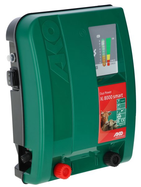 AKO Producten duo power xi8000 smart schrikdraadapparaat 230v 12v