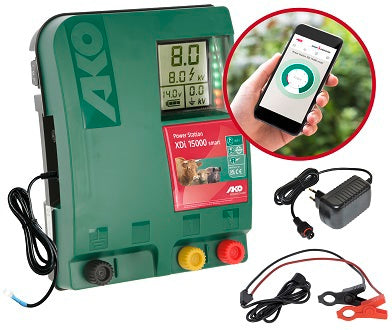 AKO Producten power station xdi 15000 smart 12v schrikdraad apparaat