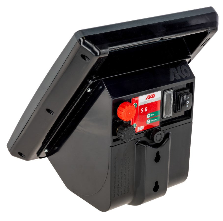 AKO Producten sun power s 6 schrikdraadapparaat met zonnepaneel