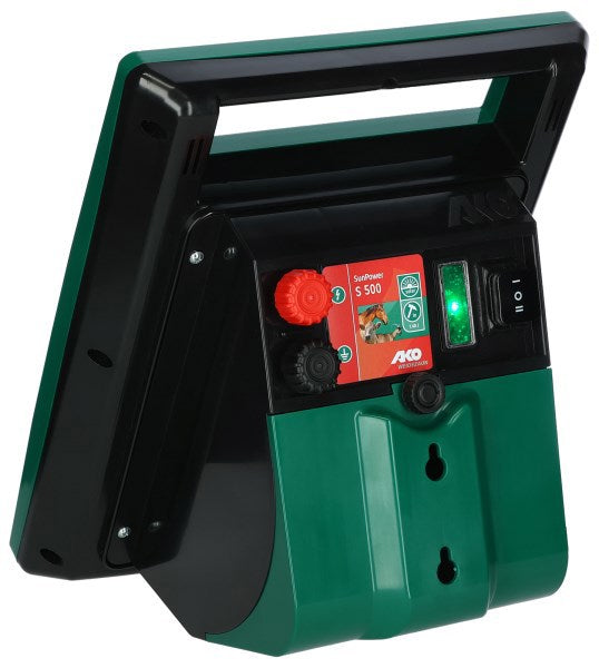 AKO Producten sun power s500 schrikdraadapparaat met zonnepaneel