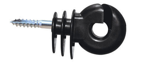AKO Producten oogisolator easy drill korte steun zwart zakje 25 st
