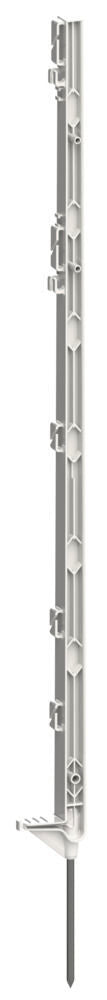 AKO Producten classic kunststof paal wit 105cm 5 stuks