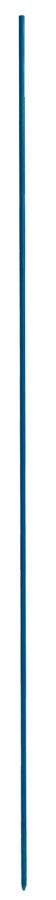 AKO Producten glasfiber palen compact rond blauw 147cm 10 stuks