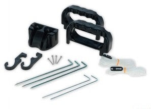 AKO Producten netdeur compl set handgreep vloeranker en accessoires