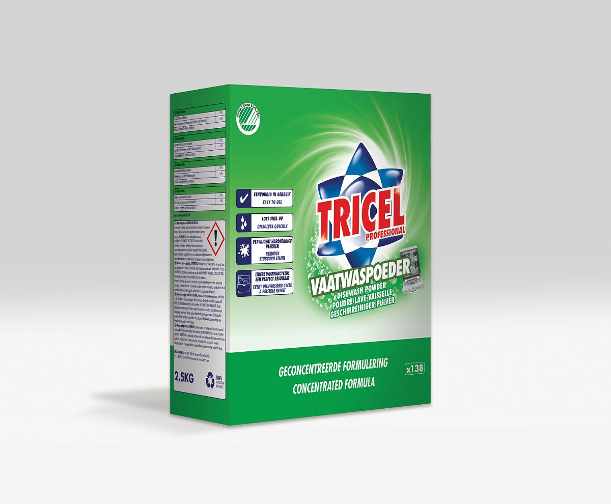 Tricel Producten vaatwaspoeder eco 2 5kg