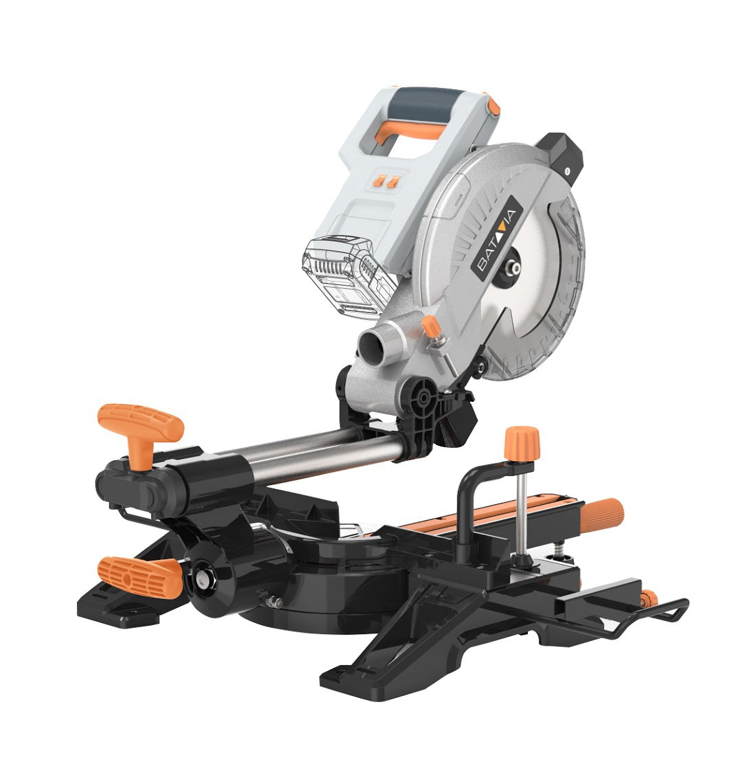 Batavia Producten maxxpack 18v accu radiaal afkort verstekzaag body