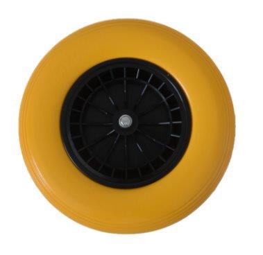MM Producten nooit meer lek pu wiel 400x8 as 13cm
