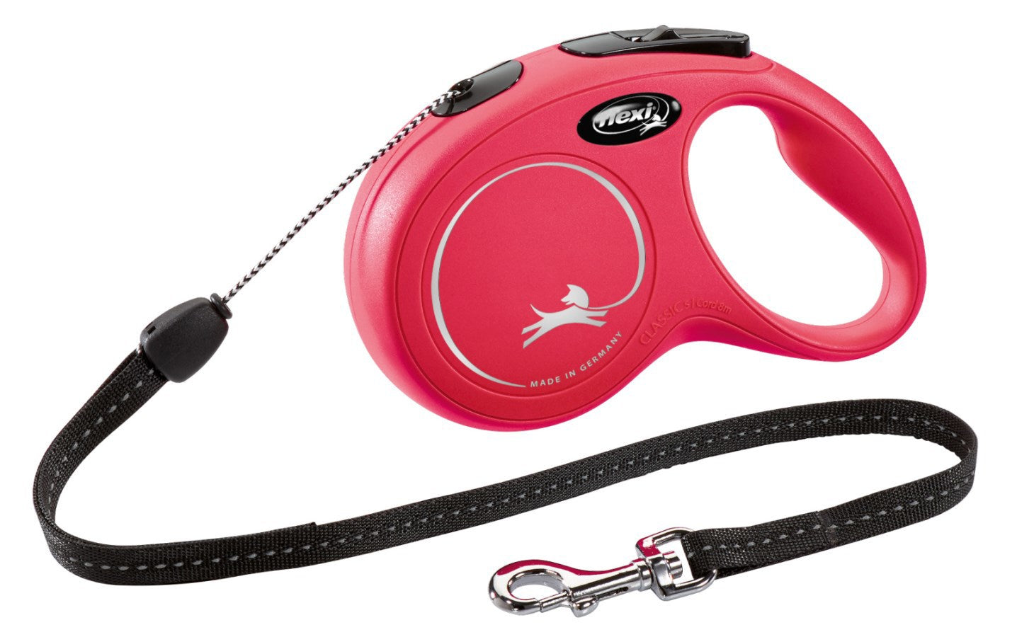 Producten flexi rollijn new classic koord rood s8 meter tot 12kg