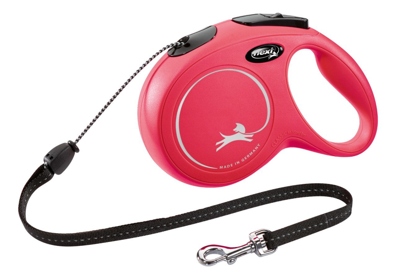 Flexi Producten rollijn new classic koord rood m8 meter tot 20kg