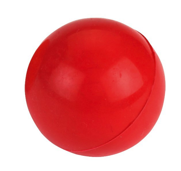 Kerbl Producten bal van massief rubber ca 7 5cm
