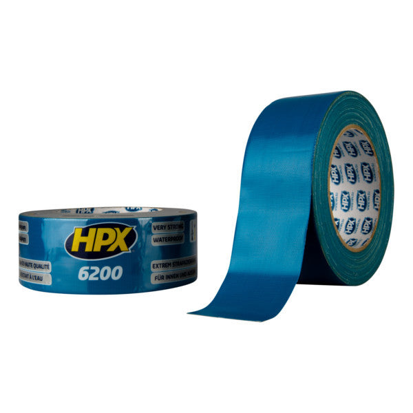 HPX Producten duct tape reparatietape lichtblauw 48mm x 25m