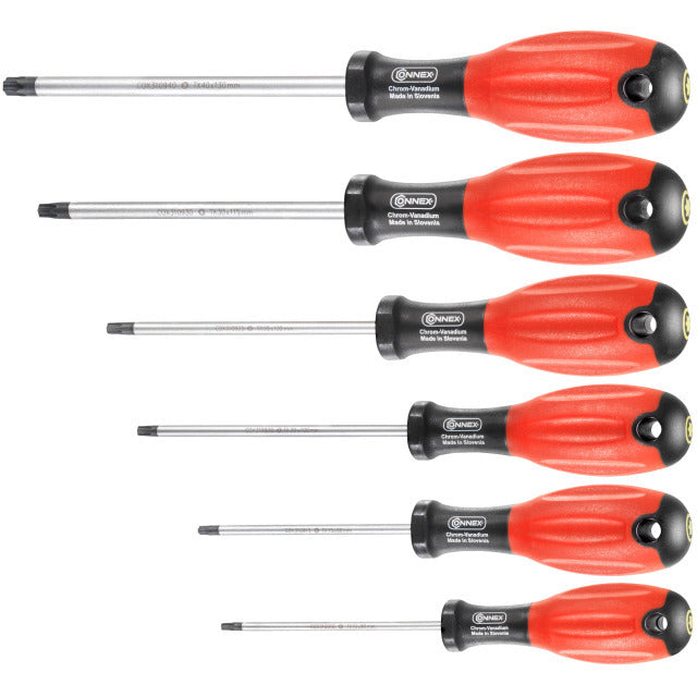 Connex Producten schroevendraaier torx set 6 delig