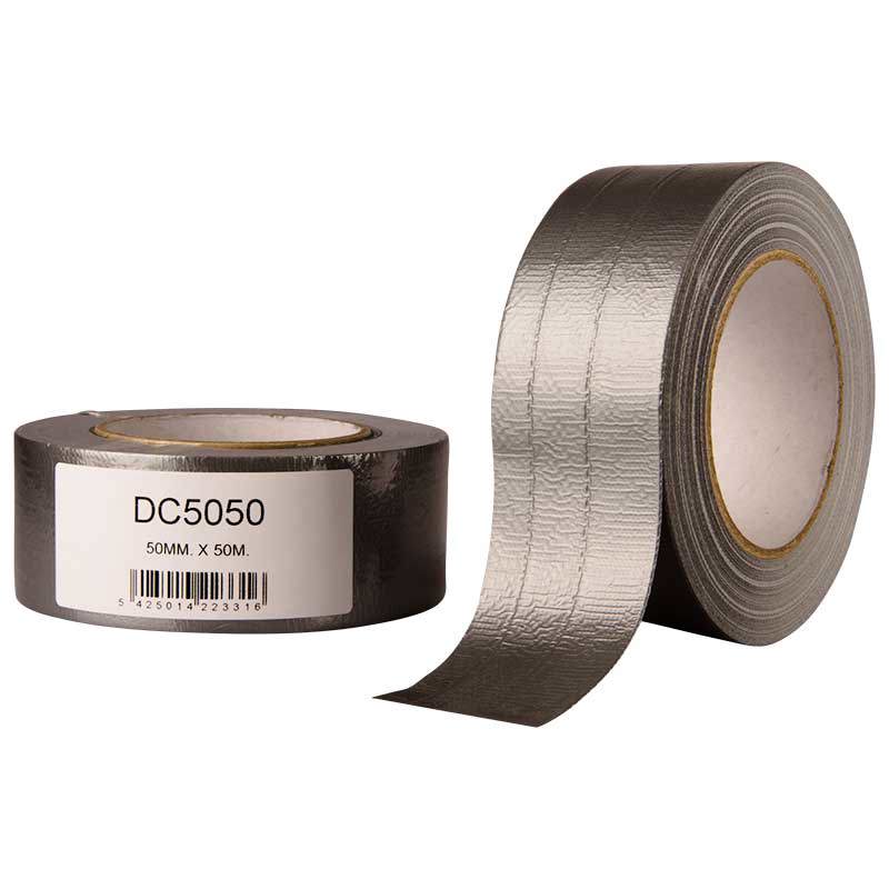 HPX Producten duct tape 50meter grijs 50mm