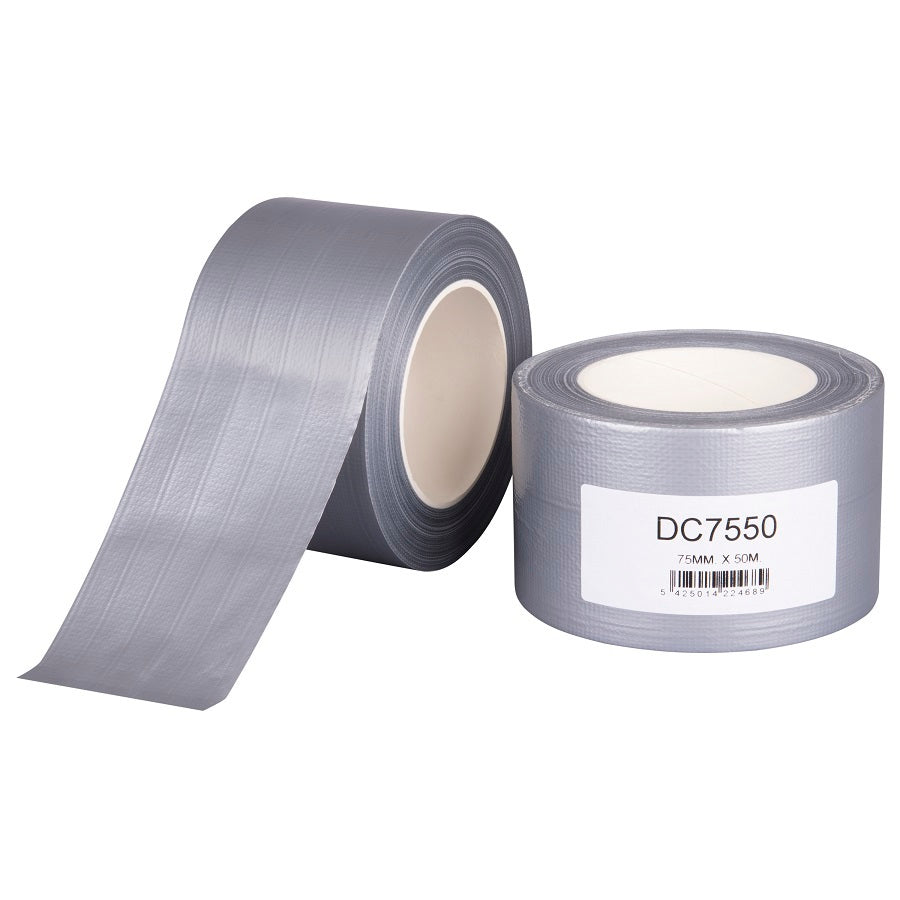 HPX Producten duct tape 50meter grijs 75mm