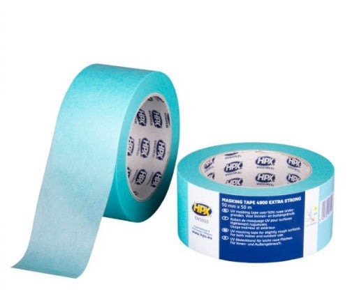 HPX Producten masking 4900 extra strong lichtblauw 48mm x 50m