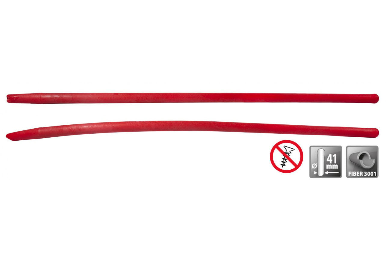 MM Eurotool Producten schopsteel glasfiber gebogen 130cm