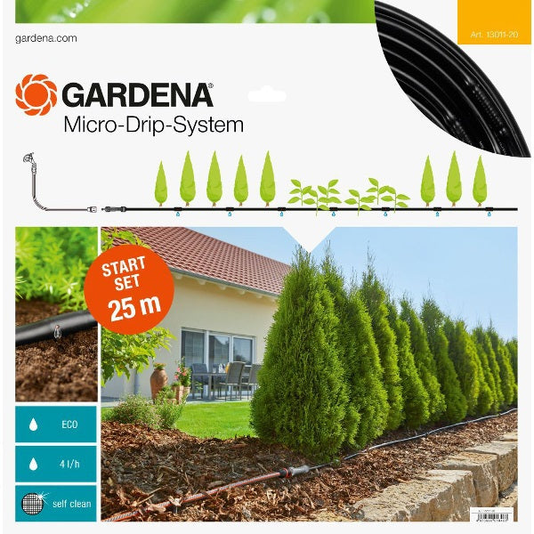 Gardena Producten micro drip system startset s voor 15m rijplanten