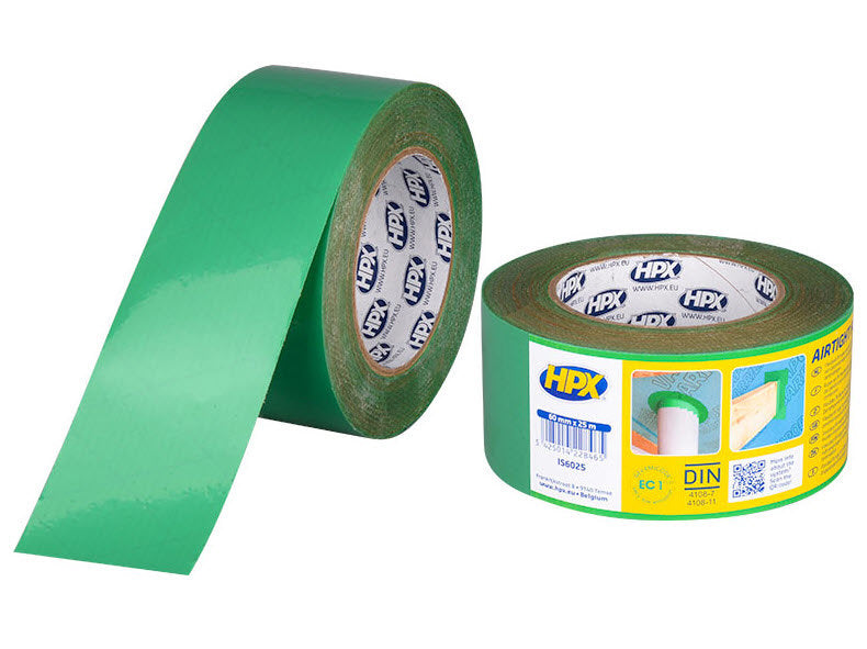 HPX Producten airtight flex tape isoseal groen 60mm x 25m