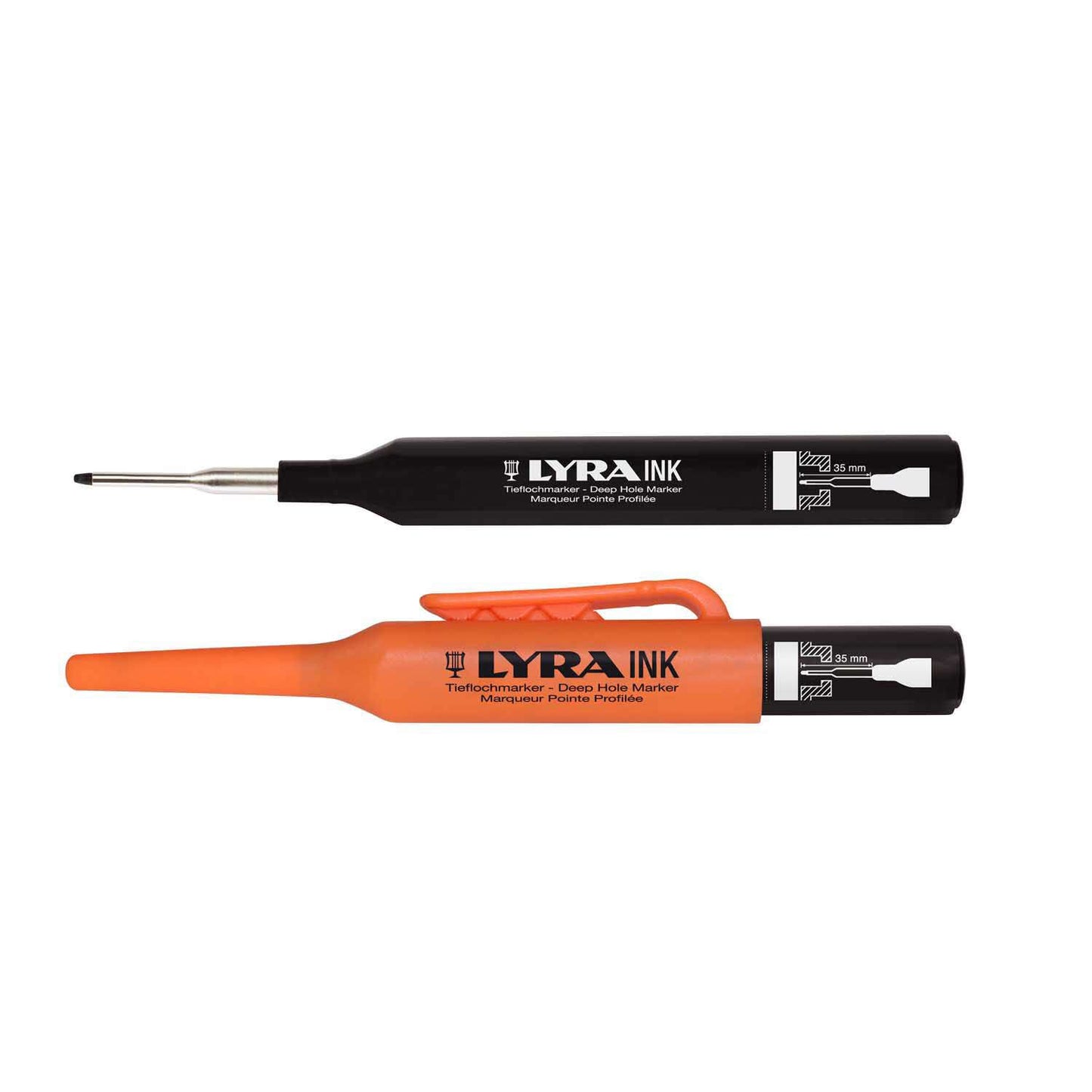 Lyra Producten diepmarker merkstift zwart