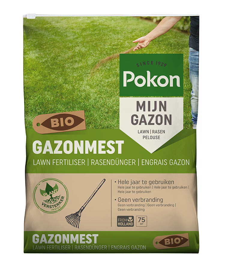Pokon Producten bio gazonmest voor 75m2 5kg
