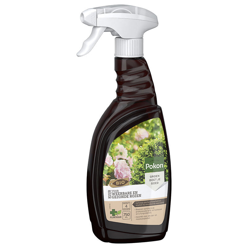 Pokon Producten bio kuur voor weerbare en gezonde rozen spray 750ml