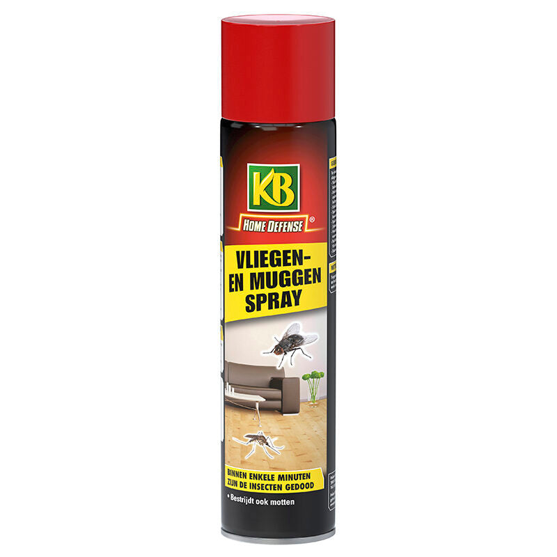 KB Bestrijding Producten kb vliegen en muggen spray 400ml