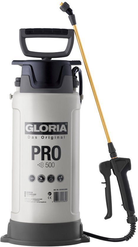 Gloria Producten drukspuit pro 500 knst 5 liter oliebestendig