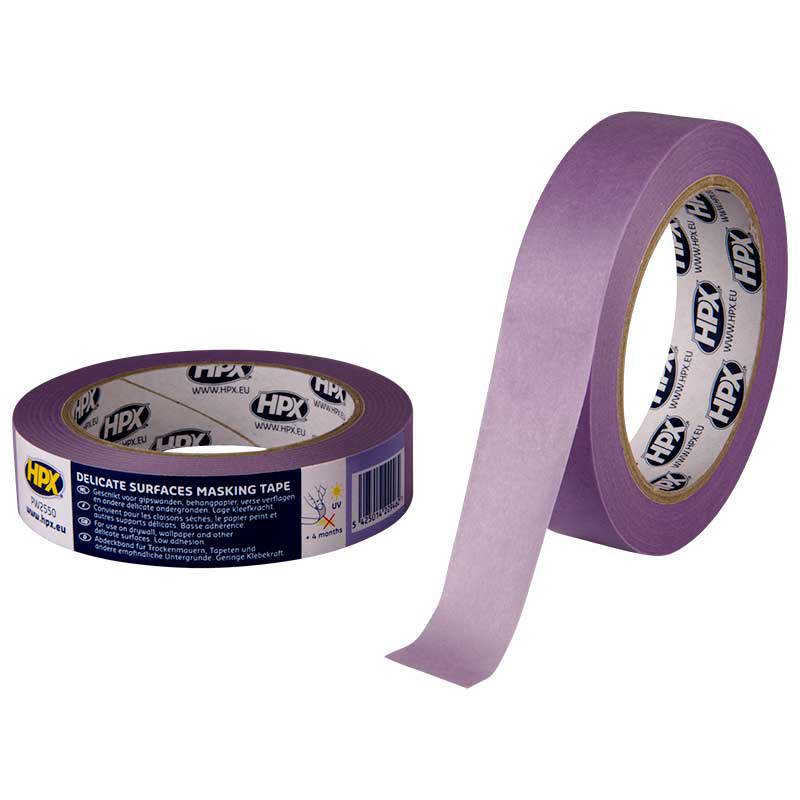 HPX Producten delicate surfaces masking tape 4800 paars 38mm x 50m