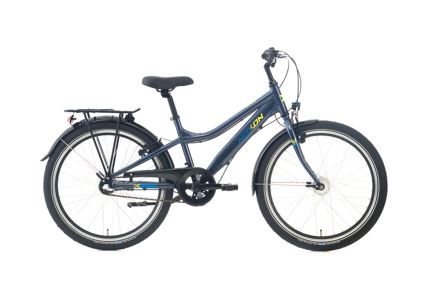 NOXON atb-jugendrad rocket nd (#1) bike rocket nd 24 34 dirt 3sp blue grey