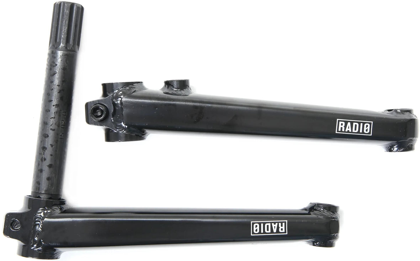 RADIO bmx-kurbel am bmx crank am 3 pcs.w.bot.bracket,black