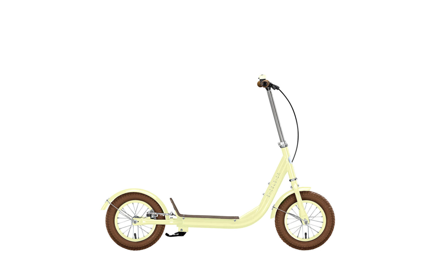 EXCELSIOR roller retro scooter (#1) scooter excels. retro light yellow