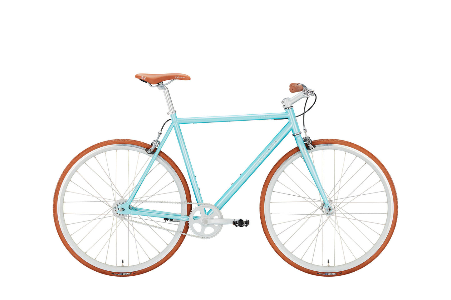 EXCELSIOR urbanrad gaudy (#1) bike excels. gaudy 28 52 diam. 2sp pastel turq.