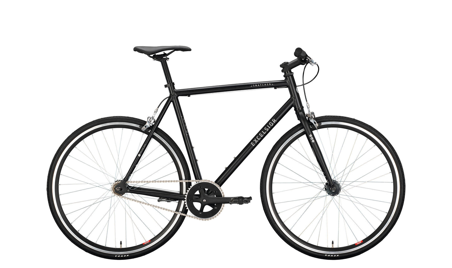 EXCELSIOR singlespeed snatcher (#1) bike excels. snatcher 28 53 diam.1sp black matt