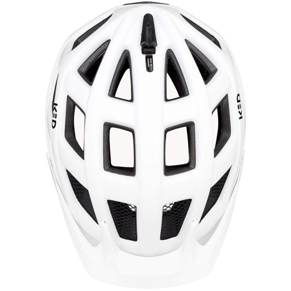 Ked Fietshelm crom xl (60-65cm) - mat wit