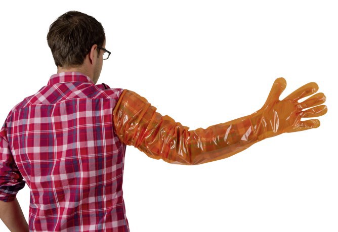 Kerbl Producten onderzoekshandschoen vetbasic lang 90cm a 100st