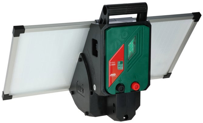 AKO Producten sun power s3000 schrikdraadapparaat met zonnepaneel
