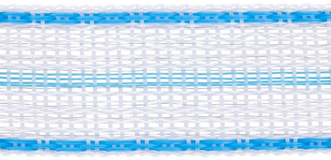 AKO Producten platinumline schriklint 40 mm witblauw 200m