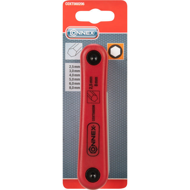 Connex Producten inbussleutel set 6 delig