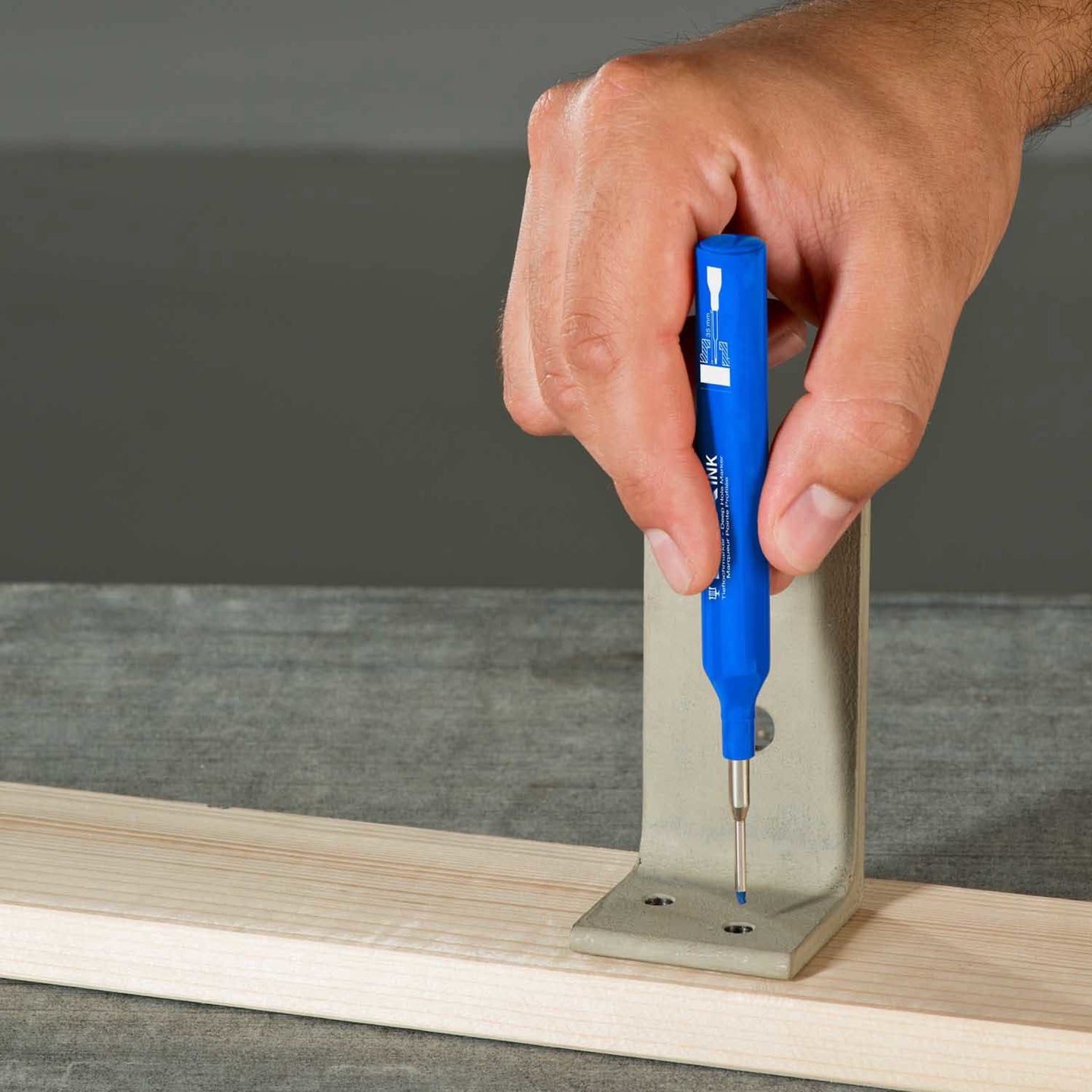 Lyra Producten diepmarker merkstift blauw
